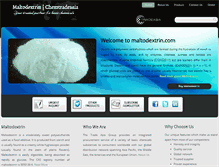 Tablet Screenshot of maltodextrin.biz